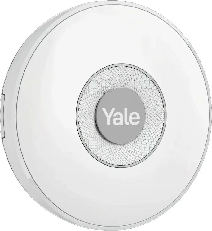 Sirene e brendshme YALE HOME AL-IS-1A-W, volum i rregullueshëm, e bardhë