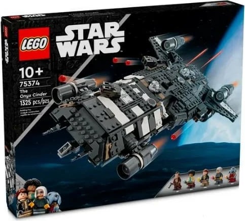 Set LEGO Star Wars Onyx Cinder 75374, 1325 pjesë, për fëmijë 10+, me minifigura