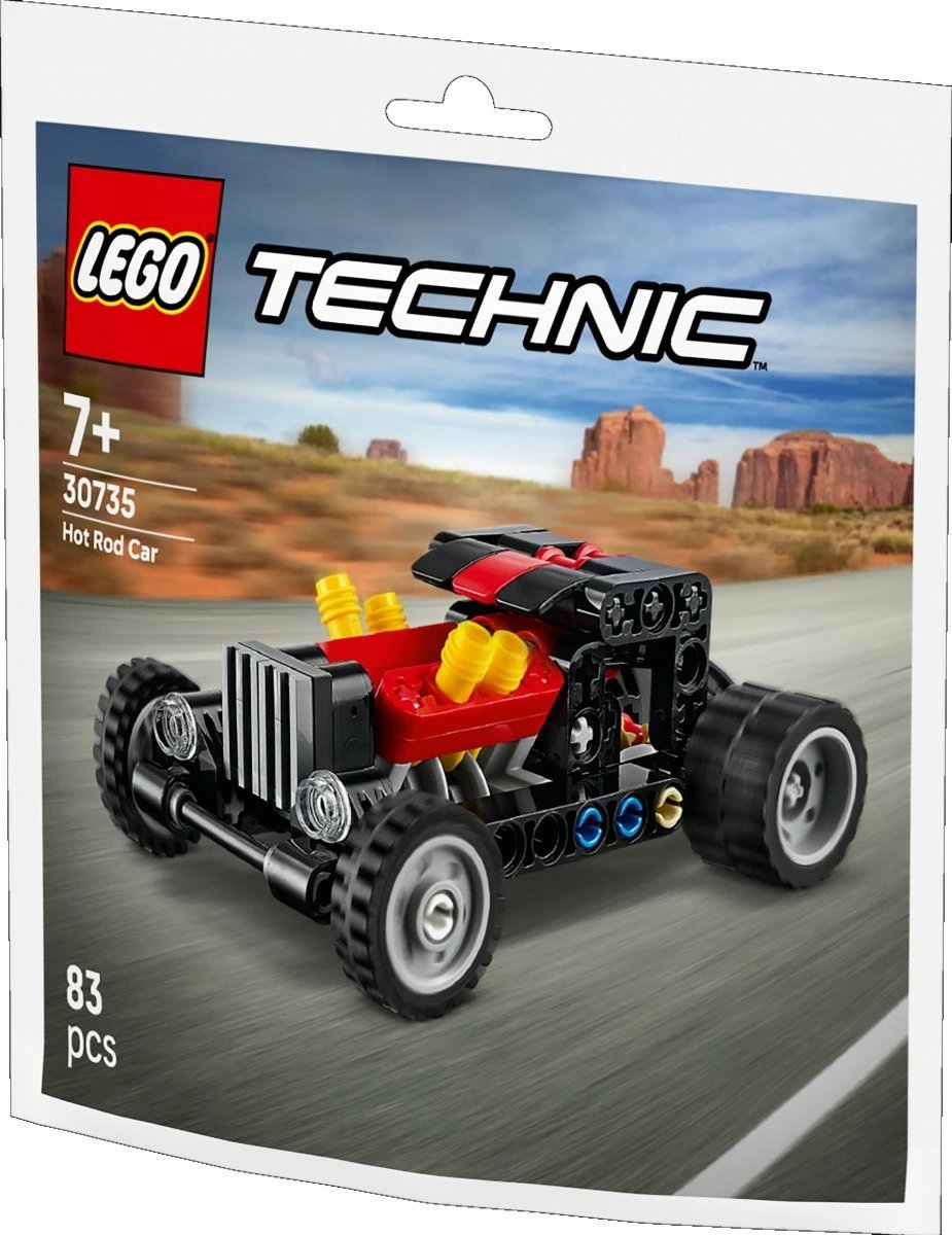 Set ndërtimi LEGO Technic 30735 Hot Rod Car 83 pjesë 7+