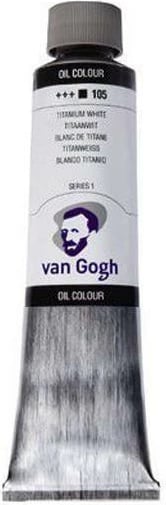 Ngjyrë vaji Talens Van Gogh 60ml (105-Titanium white)