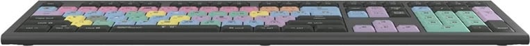 Tastierë LogicKeyboard Final Cut Pro X Astra 2 DE për Mac, me taste të ngjyrosura
