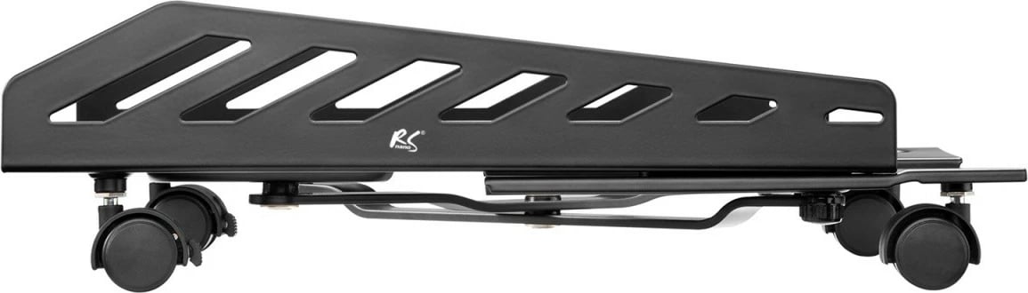 Kasë karrocë Maclean NanoRS RS480 për kompjuter, e zezë