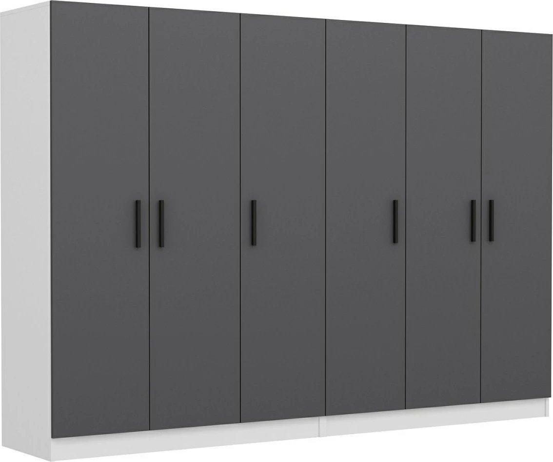 Dollap Skye Decor, antracit, 270x210x52cm