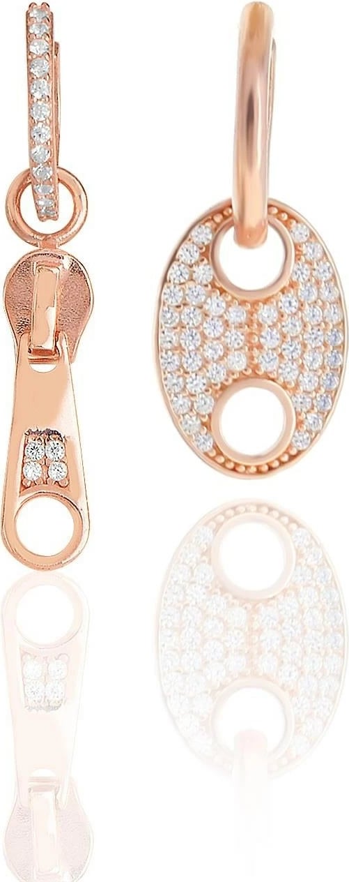 Set vathësh argjendi, ngjyrë ari rozë, Jumeon, 11672ROS