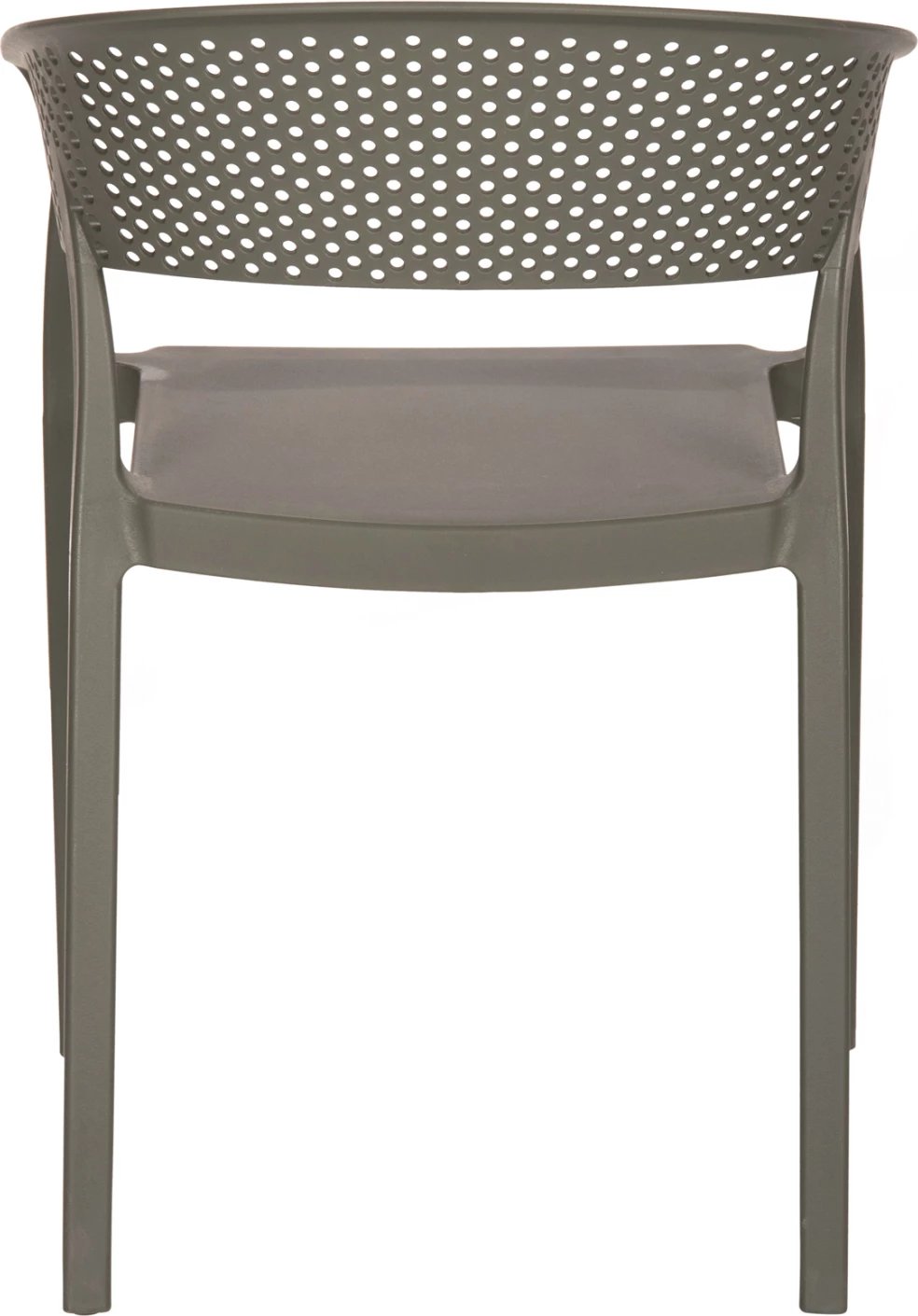 Karrige polipropileni e perforuar FH5941.07 ngjyrë ulliri e errët 53,5x50,5x73Hcm