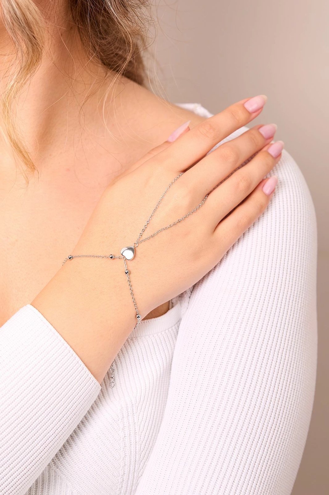 Zinxhir metali Elika, ngjyrë argjendi, CSHM9955G