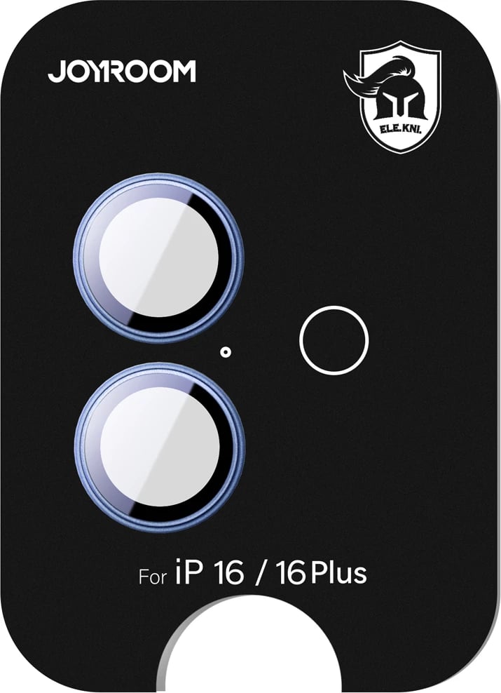 Xham mbrojtës për lente Joyroom JR-MFY0257 për iPhone 16/16 Plus, kaltër