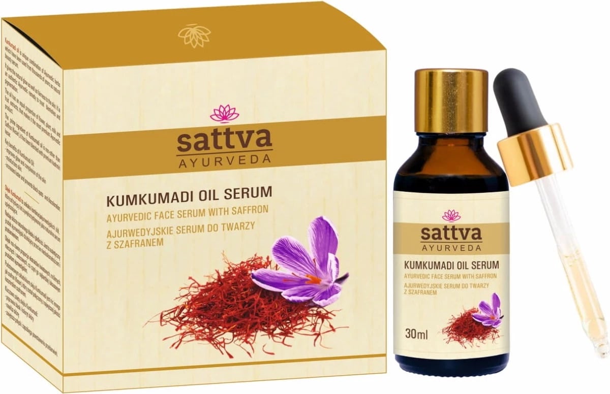 Serum vajor për fytyrë Sattva Kumkumadi për femra, 30ml