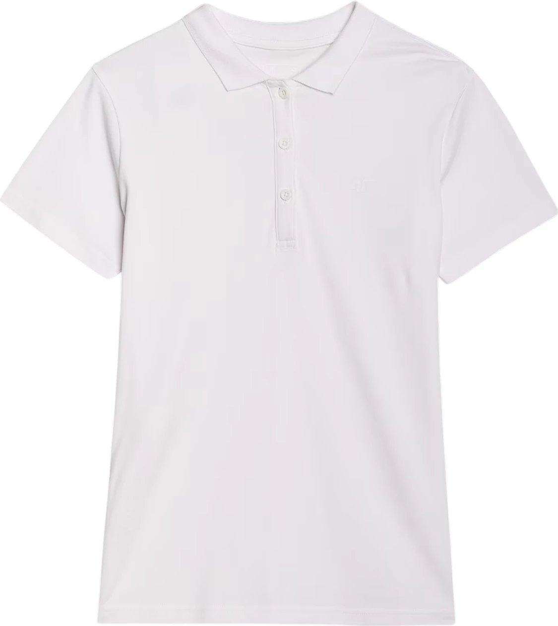 Maicë polo për femra 4F, e bardhë
