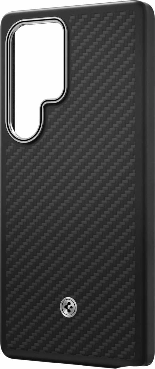 Mbështjellës Spigen Enzo Aramid GP-FPS938PGABW për Samsung Galaxy S25 Ultra, MagFit, i zi