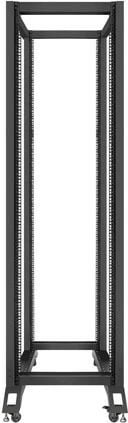 Kasë serveri Lanberg OR01-6042-B, 42U, 600x1000 mm, Çelik, E zezë