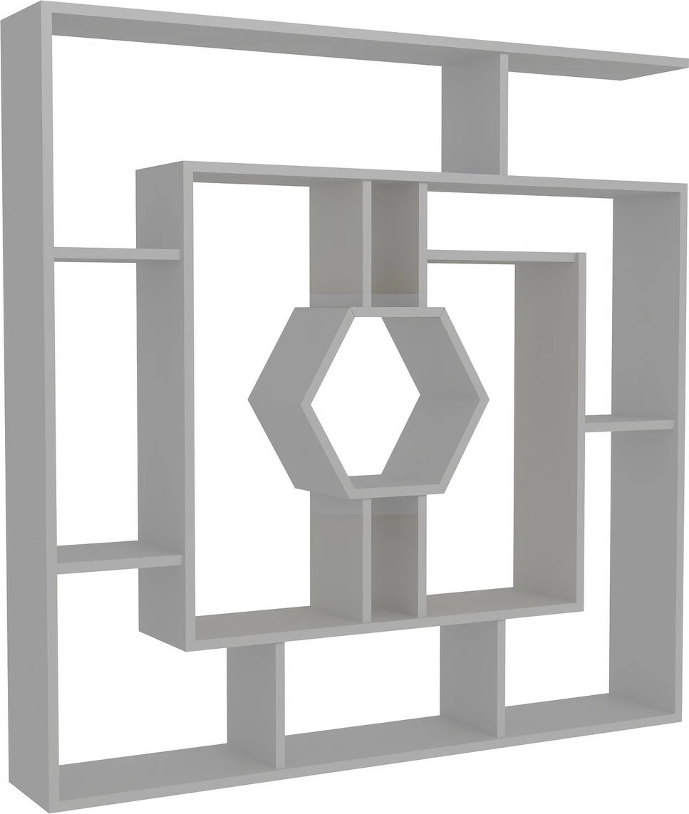 Raft librash Hanah Home, Labrina, ngjyrë e bardhë