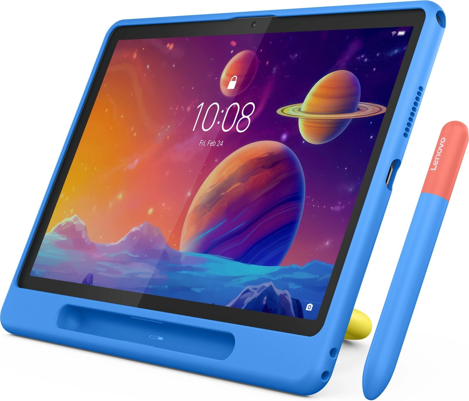 Tablet Lenovo Tab 2025 64GB me mbështjellës edhe stylus, e zezë Tablet Lenovo Tab 2025 64GB me mbështjellës edhe stylus, e zezë