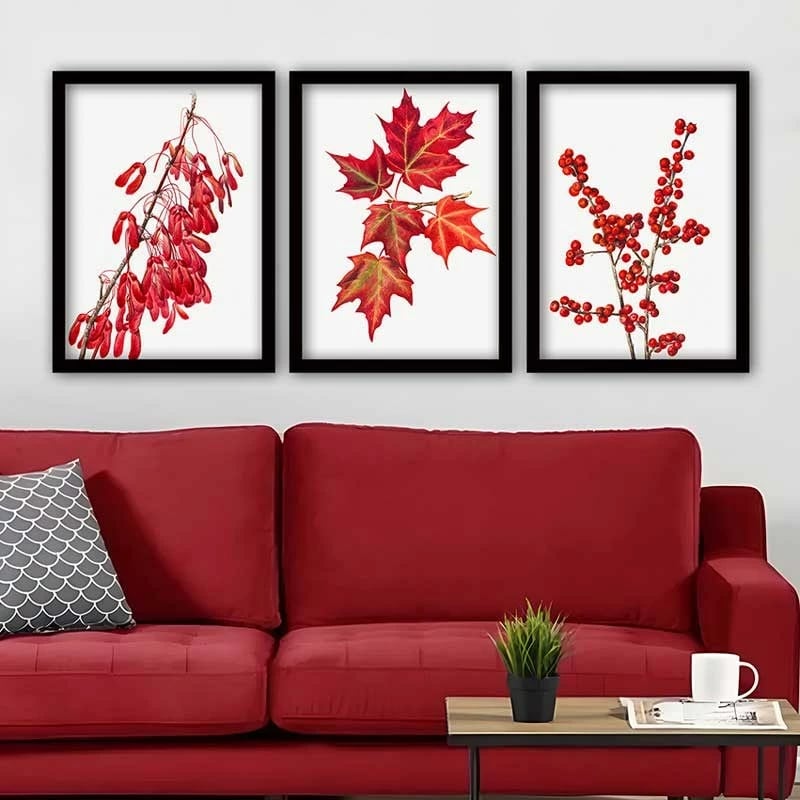 Pikturë dekorative me kornizë (3 copë), Wallity, 3SC_42613522_5575