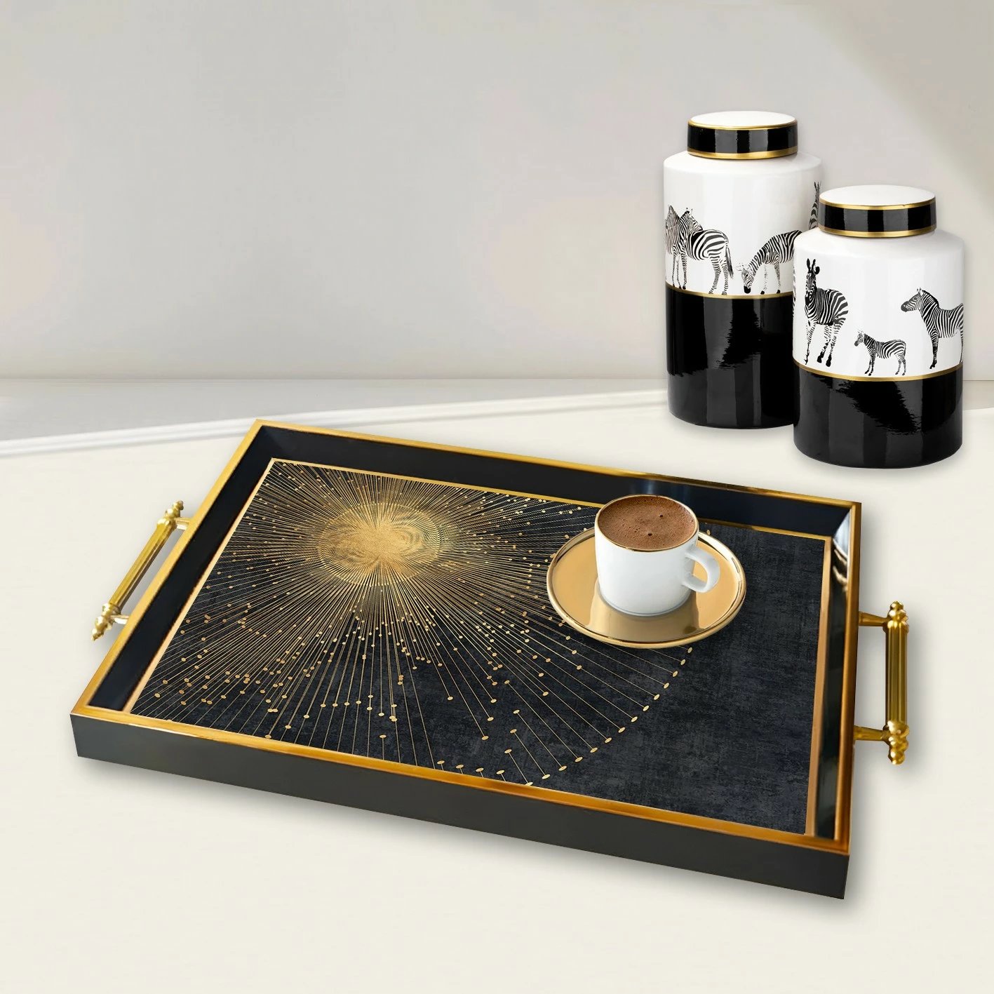 Tabaka xhami Aberto Design, shumëngjyrëshe, TPA9847