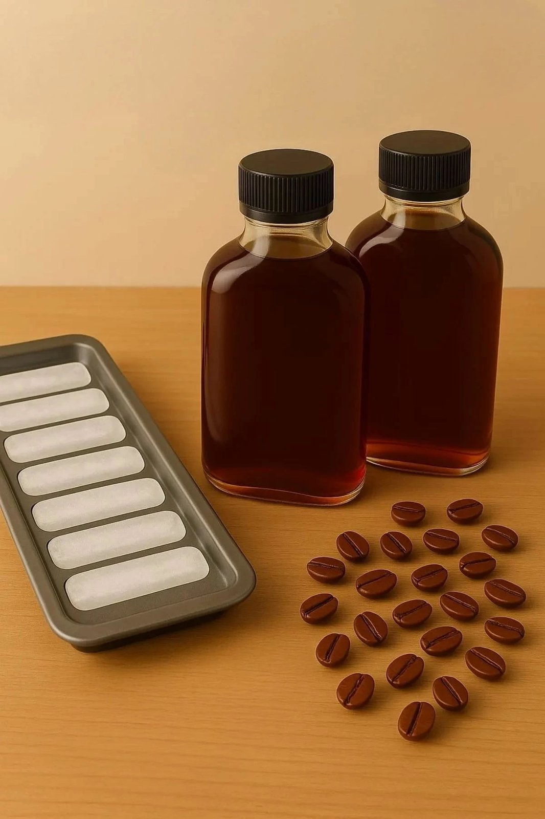 Set shishe qelqi (3 copë), Hermia Concept, Tu-200Ccsiyahkapak