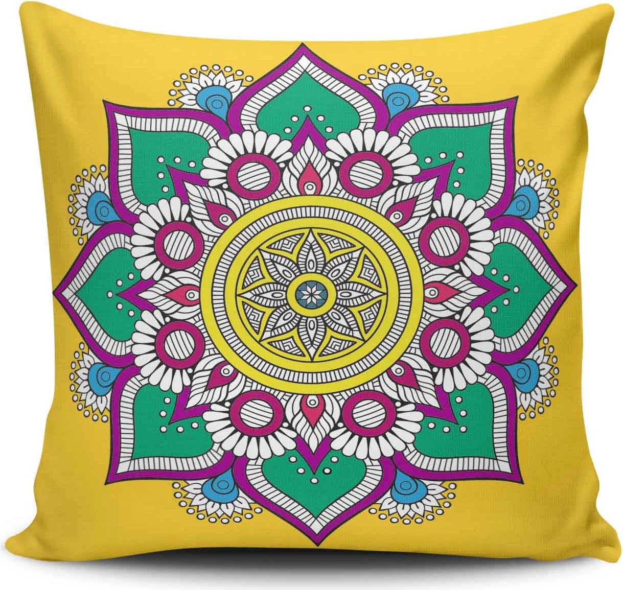 Jastëk dekorativ Aberto Design, NKRLNT-376, shumëngjyrësh, 43x43cm