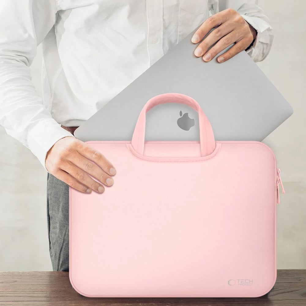 Çantë laptopi Tech-Protect Neoprene 15-16, Rozë