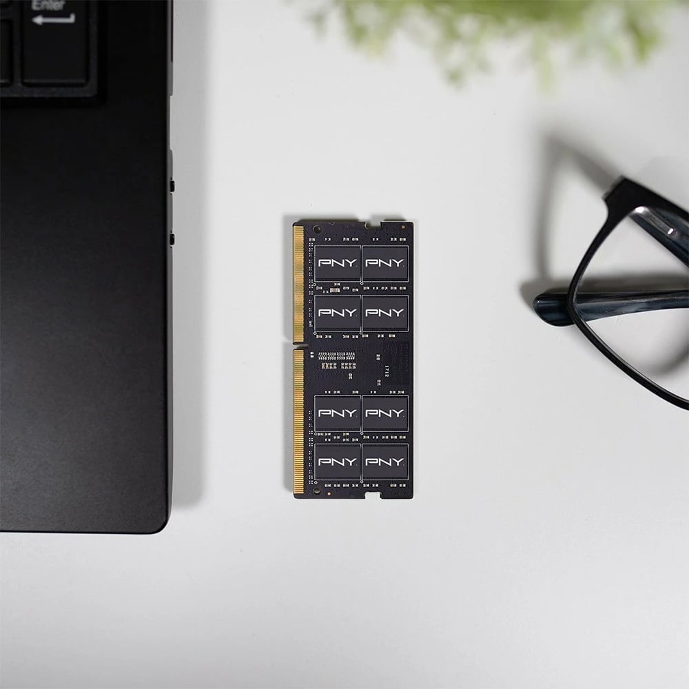 RAM Memorje SODIMM, PNY, MN8GSD43200-SB, 8GB 3200MHz CL22 për laptop, set 1