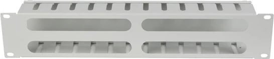 Organizues Kabllash Lanberg 19'' 2U me kapak tip A, gri