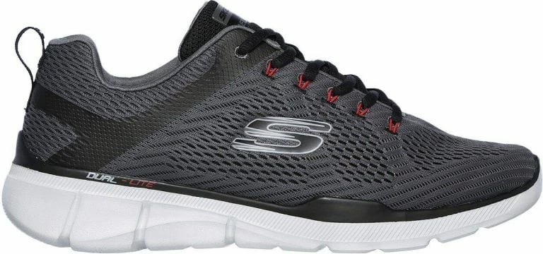 Atlete për meshkuj Skechers, gri/argjend