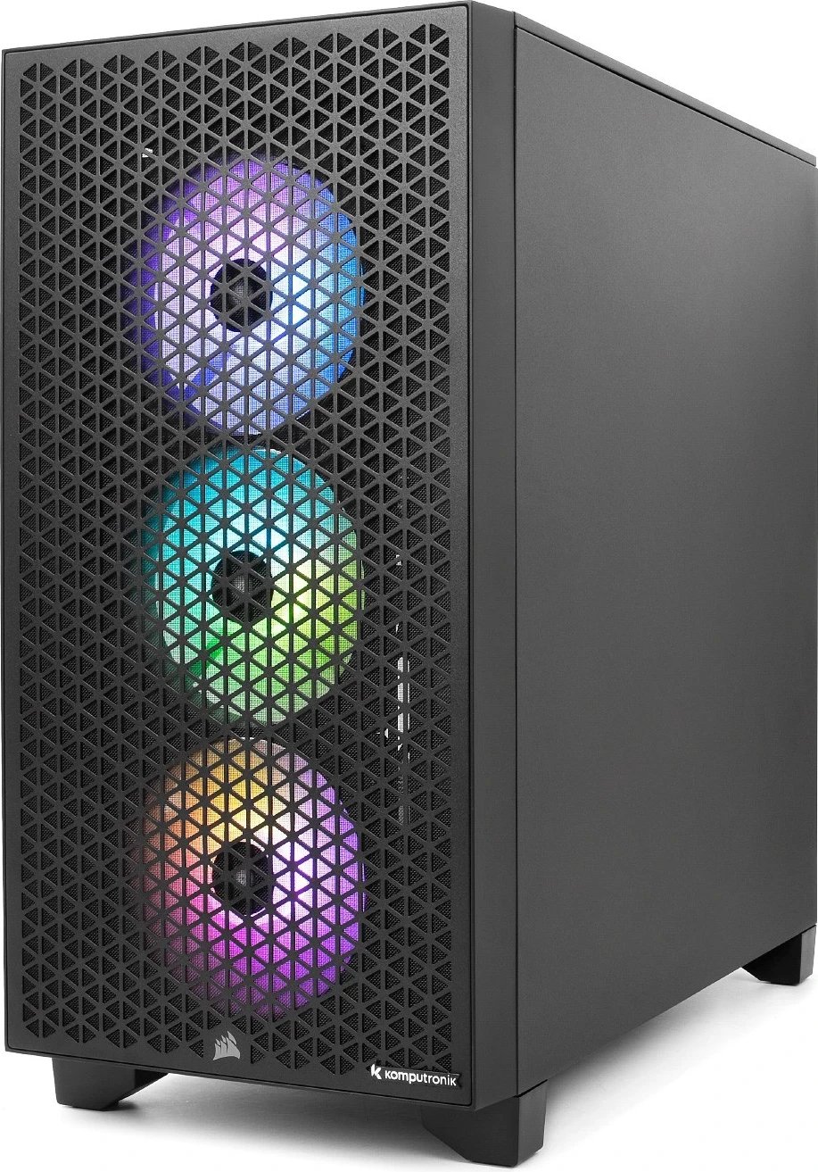 Kompjuter Komputronik Infinity R550 [AX18], AMD Ryzen 5 5600X, RAM 64GB, RX 7600 8GB, SSD 2TB, HDD 4TB, Win 11 Pro, i zi