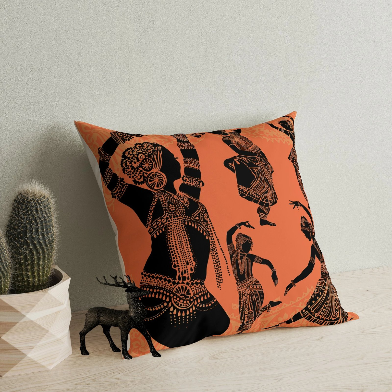 Jastëk dekorativ, shumëngjyrësh, Evila Originals, A11930, 43x43cm