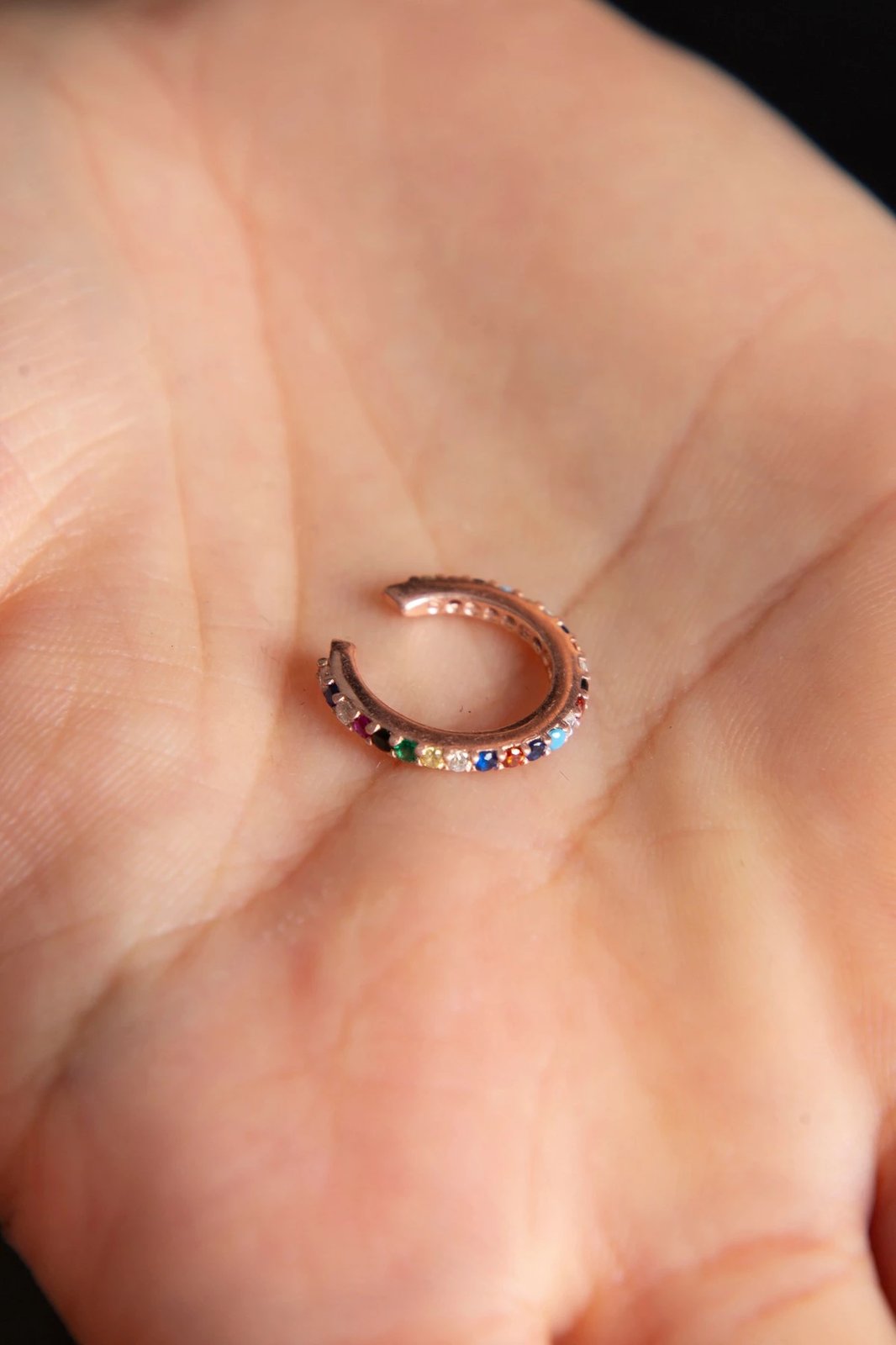 Vath për kërmill, argjend 925, ngjyrë ari rozë, ELKSLC40013R