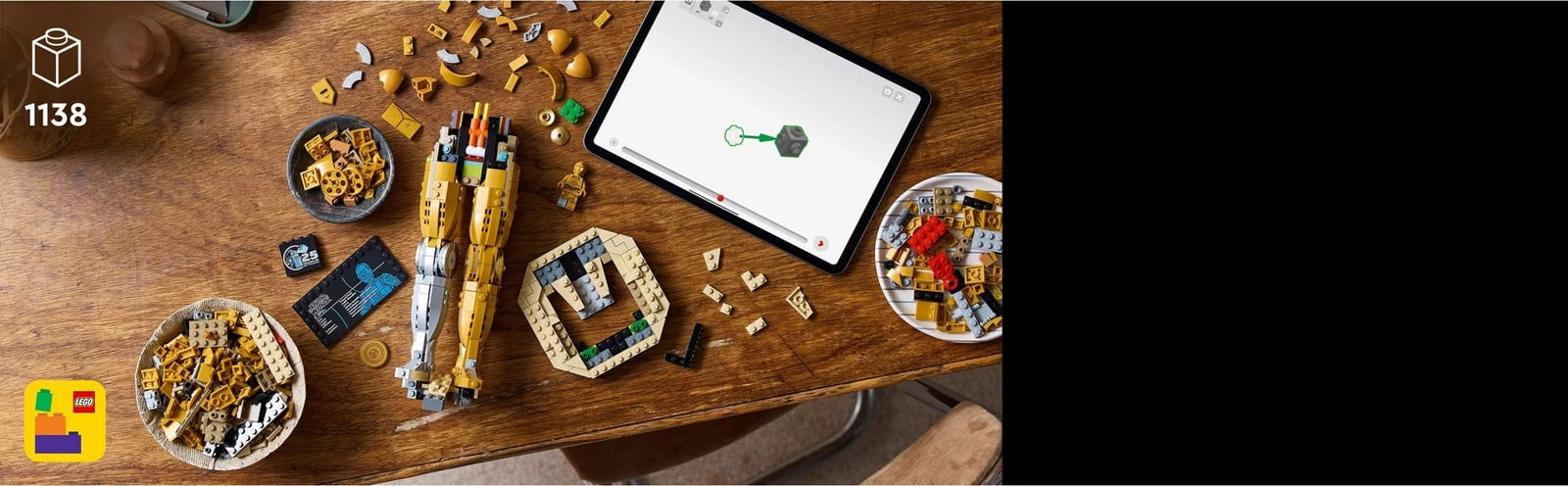 Set ndërtimi LEGO Star Wars C-3PO 75398, 1138 pjesë, multikolor