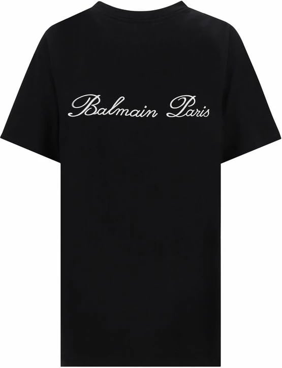 Maicë për meshkuj Balmain, e zezë dhe e bardhë