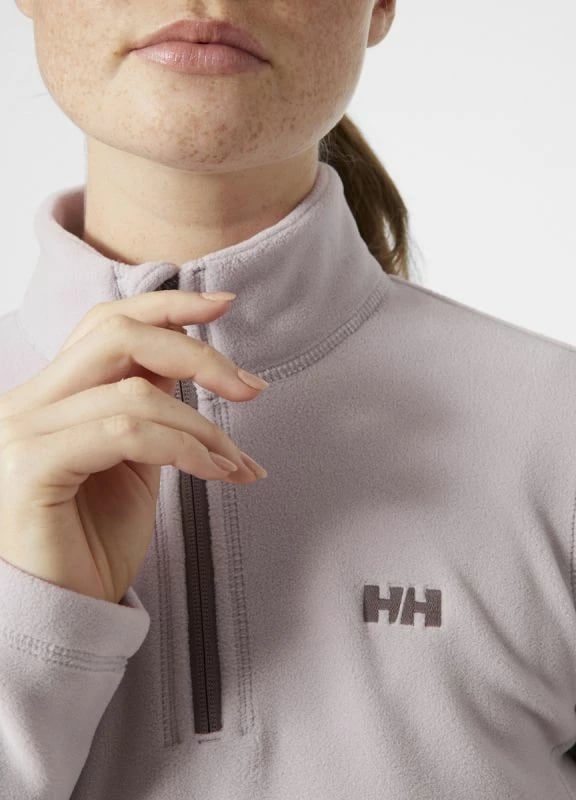 Duks me gjysmë zinxhir Helly Hansen për femra, ngjyrë krem