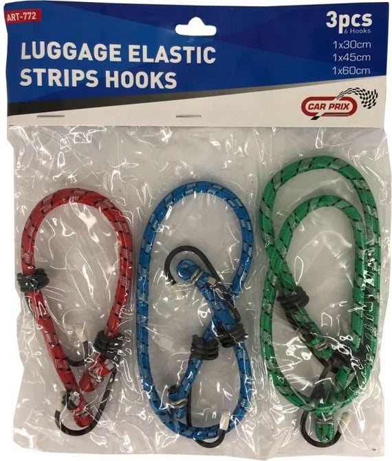 Lidhese Bagazhi 3pcs 6 Hooks 30x45x60cm