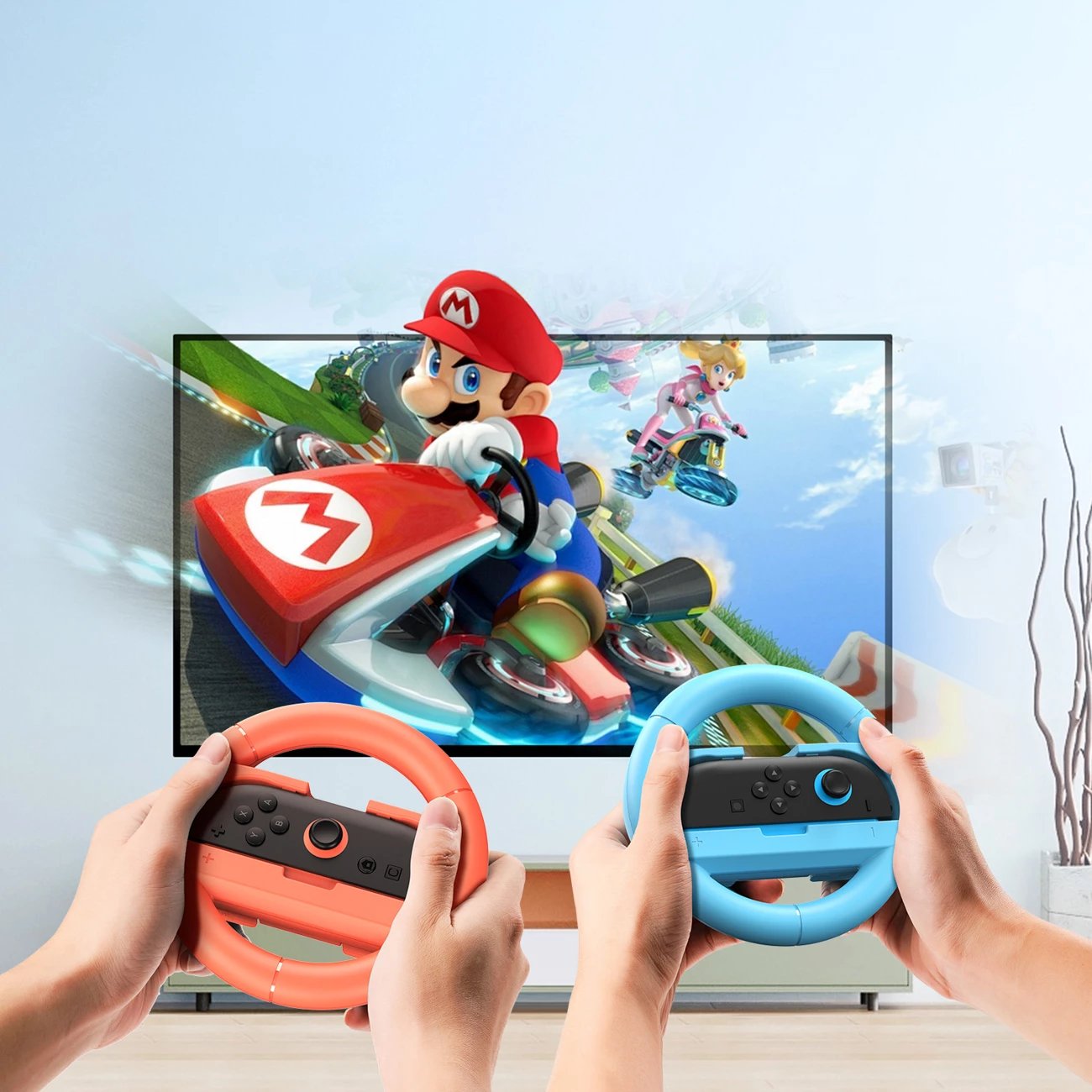 Set aksesorësh për lojëra Nintendo Switch 2 Dux Ducis 25-in-1 me çantë, multicolor