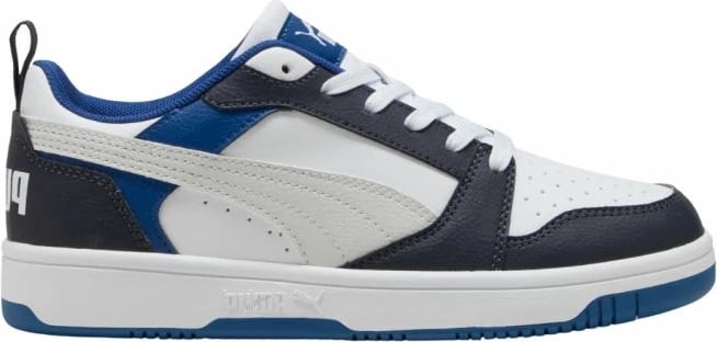 Atlete për fëmijë Puma, të bardha e kaltër