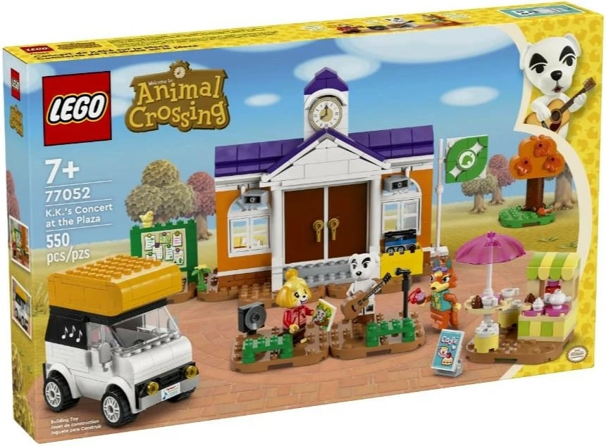 Set LEGO Animal Crossing K.K. Concert in the Square 77052, 550 pjesë, plastikë