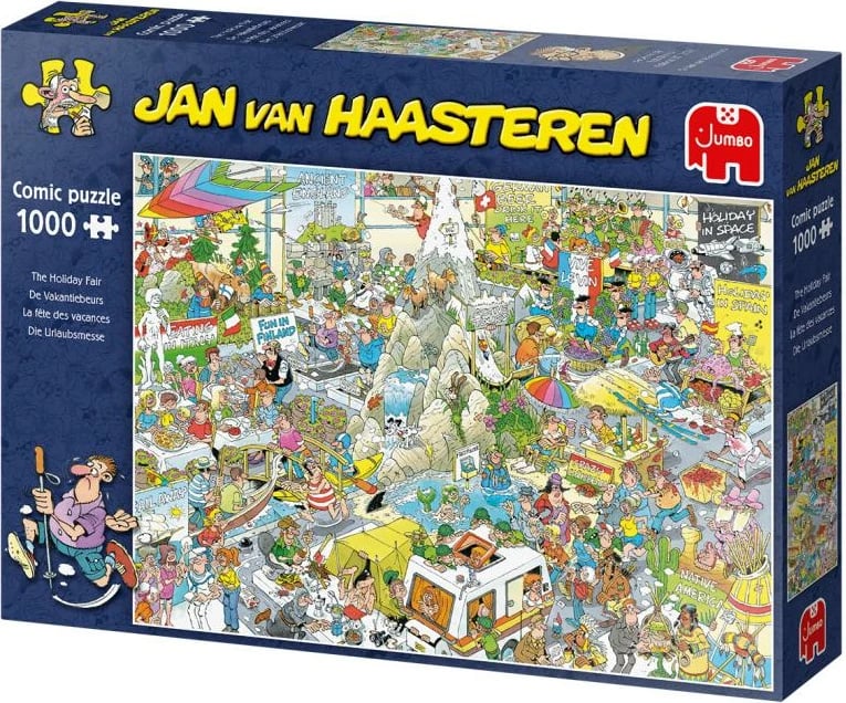 Puzzle komik, Jumbo Jan van Haasteren The Holiday Fair (19051), 1000 copa