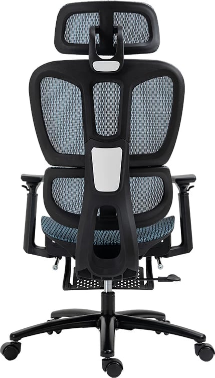 Karrige për zyre Verdant, e kaltër/e zezë