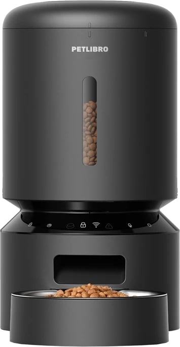 Shpërndarës ushqimi për kafshë Petlibro Granary PL-AF103-34B, 5L, i zi