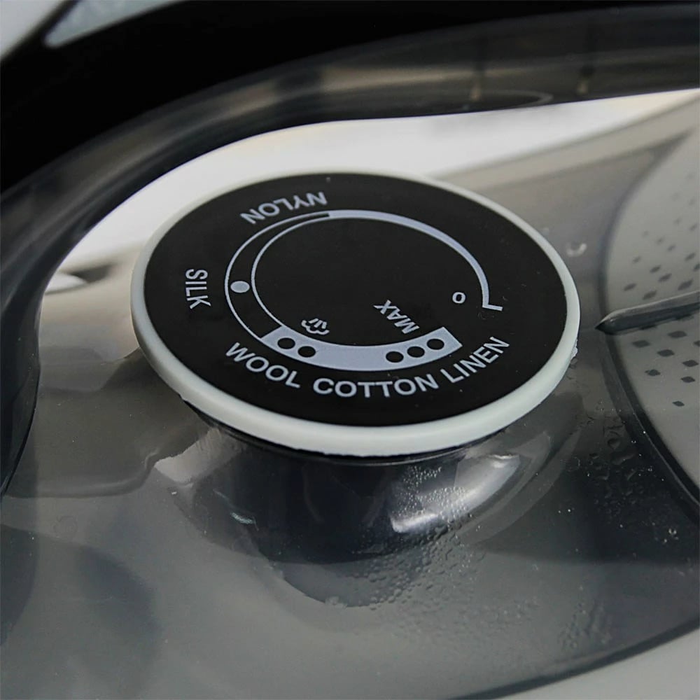 Hekur Esperanza EHI011 me avull, pllakë qeramike, 2600 W, Gri e Zi