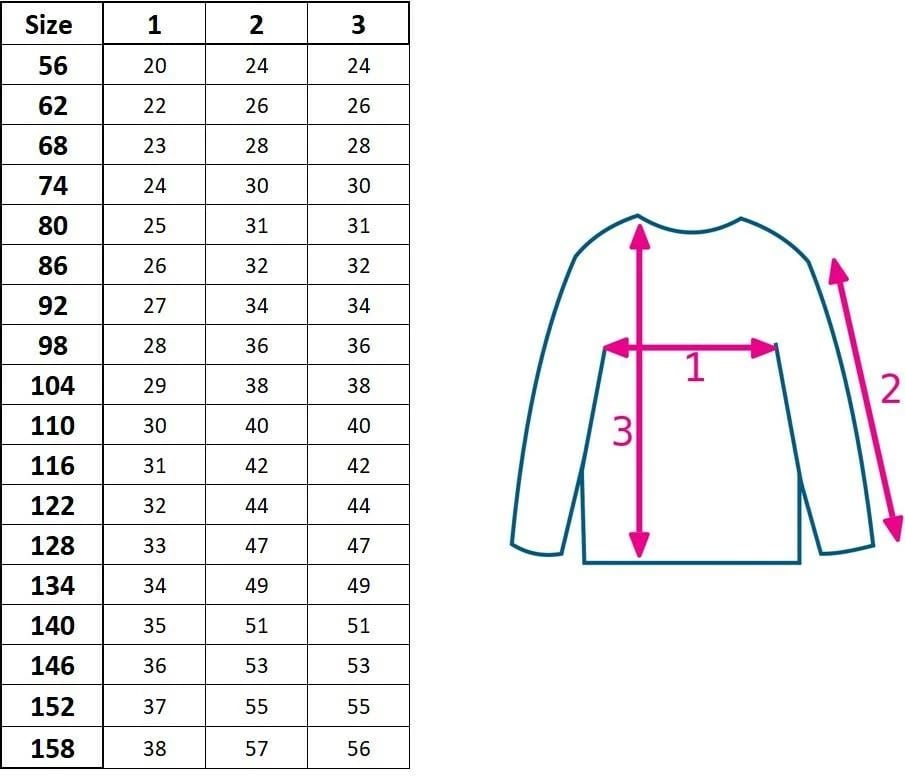 bluzë pambuku me mëngë të gjata për fëmijë, NEW BABY, Kindergarten, 100% pambuk, madhësi 140 (9-10 vjeç), e bardhë
