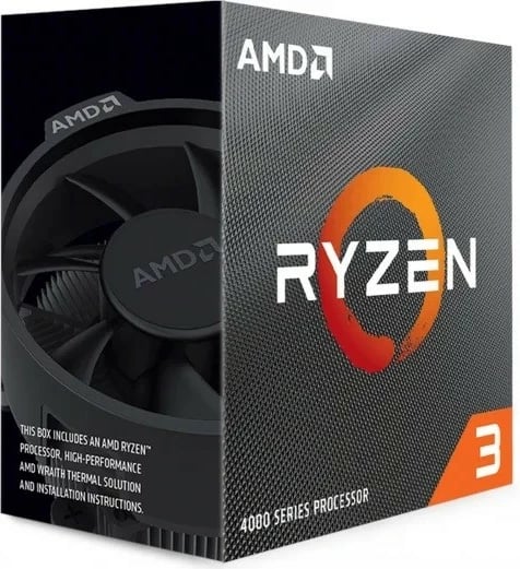 Procesor AMD Ryzen 3 4100, 4 bërthama, 8 threads, 3.8 GHz, Socket AM4, Box