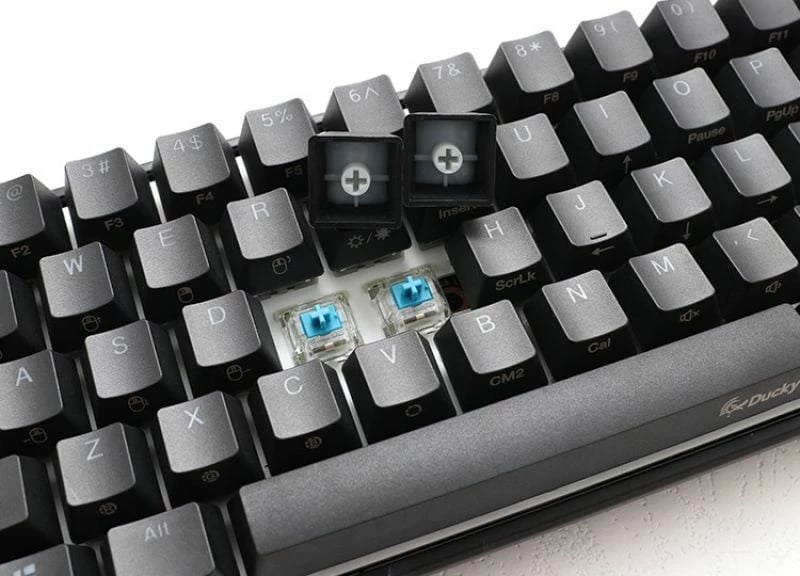 Tastierë mekanike gaming Ducky Mecha Mini, e zezë