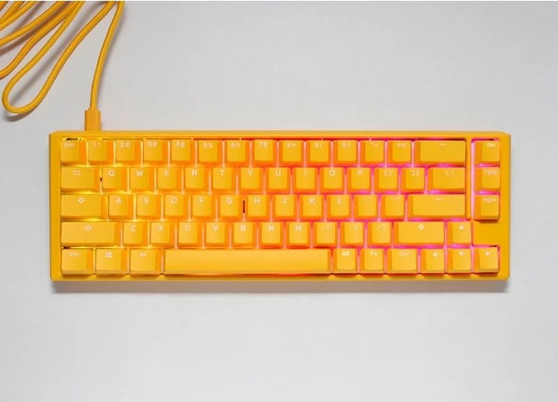 tastierë mekanike gaming Ducky One 3 Yellow SF, e verdhë