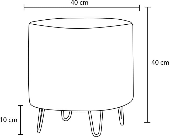 Puf kadife ngjyrë gri, Atelier del Sofa, Asmara Gabbana 14