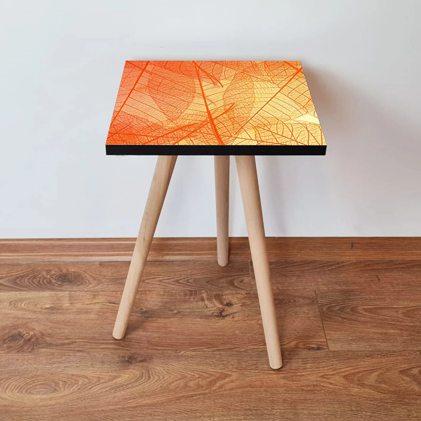 Tavolinë anësore, ngjyrë portokalli, Skye Decor, Shp359