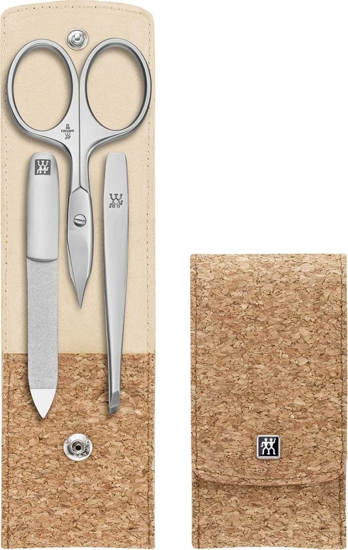 Set manikyr ZWILLING Twinox 97690-006-3, 3 pjesë, Argjendtë