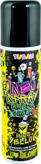 Sprej shkumësi TUBAN Neo Kreda, 150 ml, e verdhë