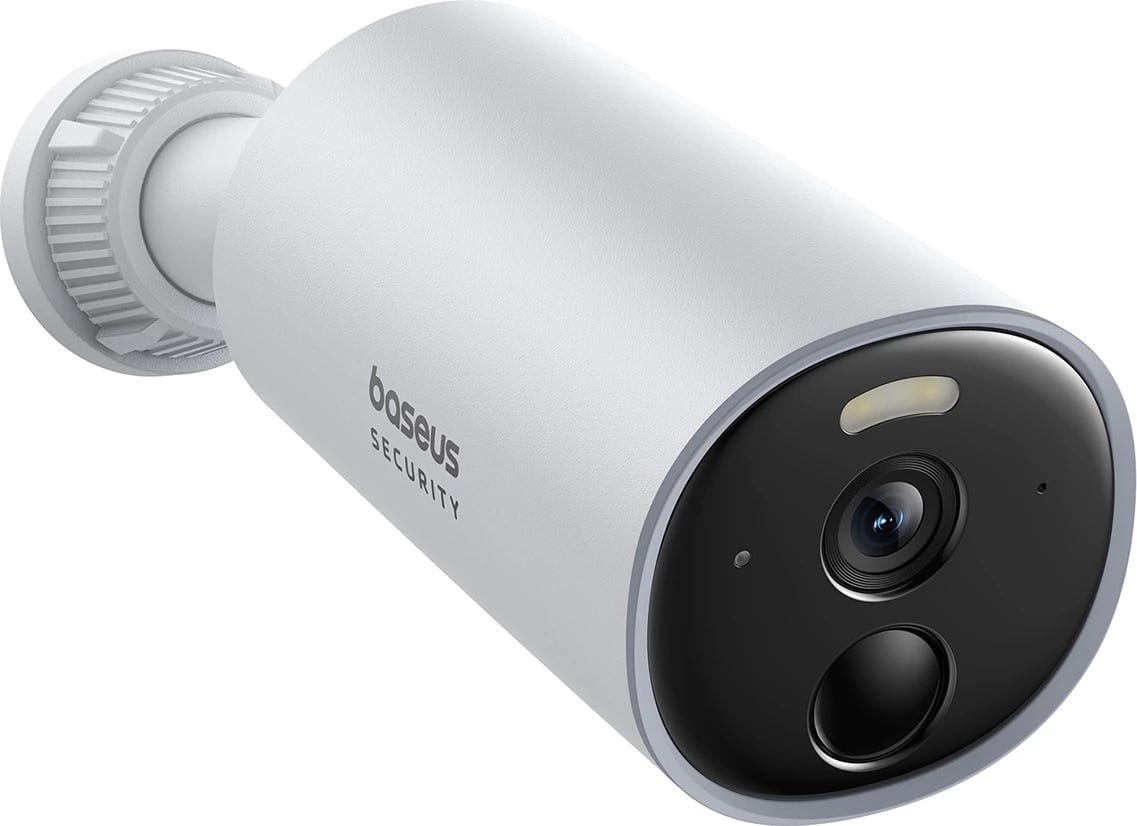 Kamerë sigurie Baseus Security B1, 2K, pa tela, 7800 mAh, 8 GB, e bardhë
