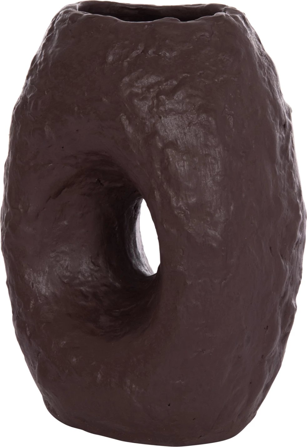 Vazo dekorative tavoline NAMENTIS, terrakotë, ngjyrë çokollate, FH4673.07L, 26.5x16x36.5cm Vazo dekorative tavoline NAMENTIS, terrakotë, ngjyrë çokollate, FH4673.07L, 26.5x16x36.5cm