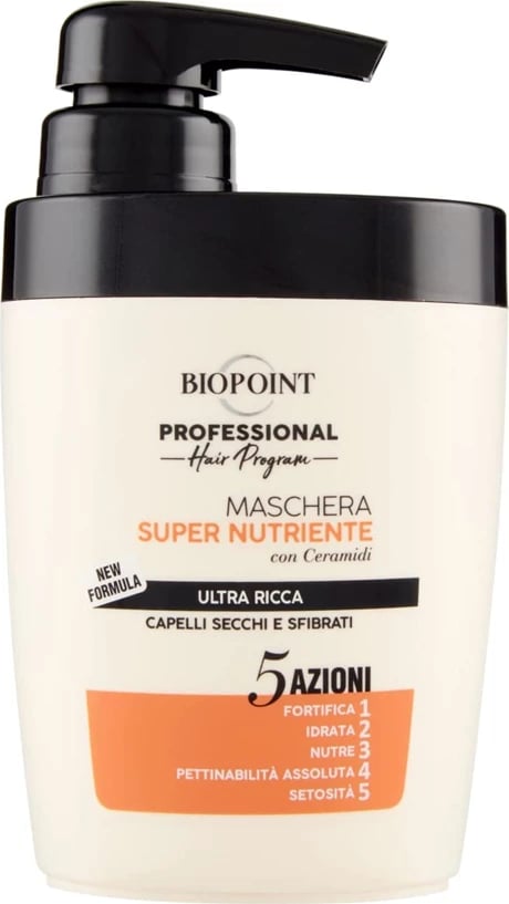 Maskë për flokë Biopoint Professional Maschera Super Nutriente, 300 ml